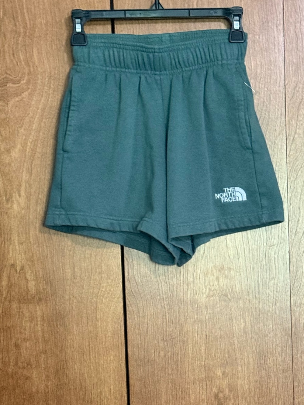 The North Face Teal Fleece Sweat Shorts XS NWOT